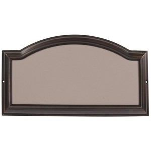 Hillman Distinctions Gloss Die-Cast Zinc Rectangle Address Plate (Case of 3) - 1 of 1