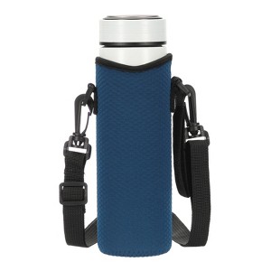 Unique Bargains Neoprene Insulated Water Bottle Sleeve with Strap - 1 of 4
