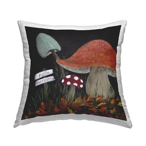 Stupell Industries Hello Autumn Woodland Mushrooms - 1 of 3