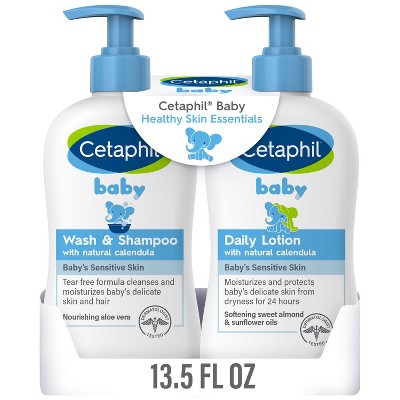 Cetaphil hair store and body baby