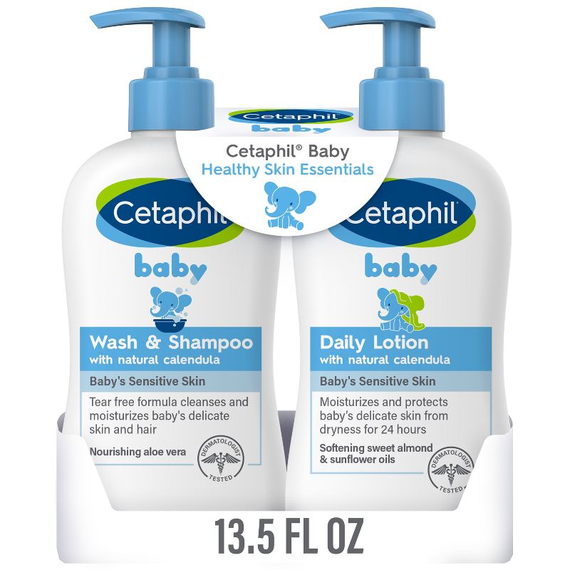 Cetaphil Baby Healthy Skin Essentials Kit - 27 fl oz, 1 of 7