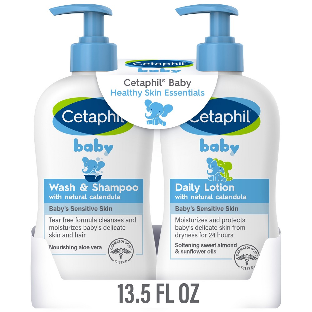 Photos - Hair Product Cetaphil Baby Healthy Skin Essentials Kit - 27 fl oz 