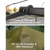 10'x10' Pop Up Canopy Tent, Waterproof Outdoor Canopy, Roller Bag, 4 x Sandbags, 4 x Stakes - 4 of 4