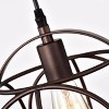Chloe Lighting Ironclad Industrial 1 Light Oil Rubbed Bronze Mini Pendant Ceiling Fixture 10"Wide - 4 of 4