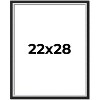 PosterPalooza | Flat Silver Picture Frame - UV Acrylic, Foam Board Backing, Hanging Hardware - 2 of 4