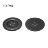 Unique Bargains Resin Round Flat 4-Hole DIY Craft Sewing Buttons 60L 1.5" 10 Pcs - 3 of 4