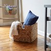Foldable Wicker Storage Bin, Water Hyacinth - 2 of 4