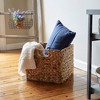 Foldable Wicker Storage Bin, Water Hyacinth - image 2 of 4