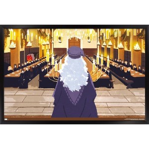 Trends International The Wizarding World: Harry Potter - Dumbledore Candles Framed Wall Poster Prints - 1 of 4