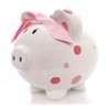 Child To Cherish 7.75 In Pink Multi Dot Bank Bow Save Money Girl Decorative Banks - 2 of 4