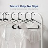 SereneLife Slim Plastic Hangers - image 3 of 4