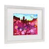 Trademark Fine Art Pat Saunders-White Tootsie and Squakers Matted Framed Art - 3 of 4