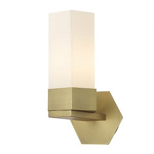 Claverack - 1 Light Wall Sconce In Art Deco Style-11.5 Inches Tall and 5 Inches Wide - 1 of 1