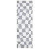 Washable Area Rugs Living Room Rug Modern Geometric Checkered Rug Soft Foldable Area Rug for Bedroom - 3 of 4