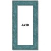 PosterPalooza | Panoramic Simple Blue Picture Frame - UV Acrylic, Foam Board Backing, Hanging Hardware - 2 of 4