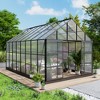 YARDSIGHT  10ft x 14ft Aluminum Frame Hobby Greenhouse, UV-Resistant, Weatherproof, Spacious for Backyard Gardening & Year-Round Plants - 2 of 4