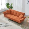 NicBex 67/70/79Inch Loveseat,Modern Convertible Loveseat Sofa with Adjustable Arms,Upholstered 2-Seater Couch Set for Living Room,Bedroom,Lounge - 2 of 4