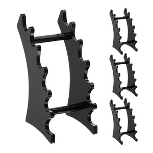Unique Bargains Acrylic Sturdy and Durable Space-Saving Design Pen Holder - 1 of 4