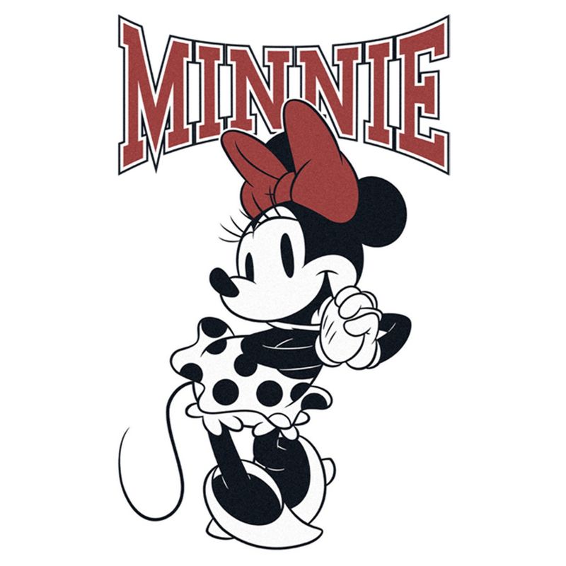 Women's Minnie Mouse Retro Minnie T-Shirt, 2 of 4