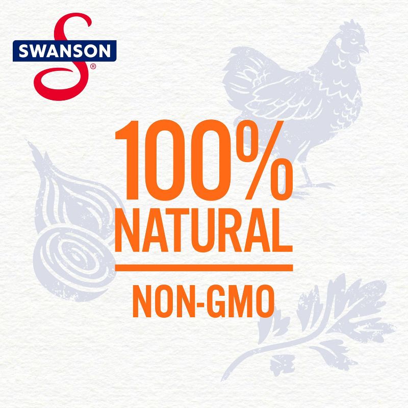 Swanson 100% Natural Gluten Free Chicken Broth - 48oz, 2 of 14