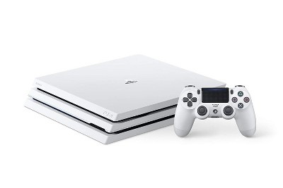 Sony Playstation 4 Pro Gaming Console 1tb White With Wireless Controller  Manufacturer Refurbished : Target