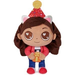 Gabby’s Dollhouse Celebration Gabby Girl 9-Inch Plush Toy, Official Stuffed Doll for Kids Ages 3 & Up, Soft Cuddly Collectible Gift for Girls & Boys - 1 of 4