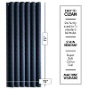 LunaLulinlk Waffle Weave Heavy Duty Fabric Shower Curtain - 2 of 4