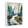 Stupell Industries Watercolor Creek Landscape, 11" x 14" - 3 of 4