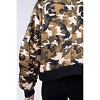 Women's Camo Bomber Jacket - Honey Punch - 4 of 4