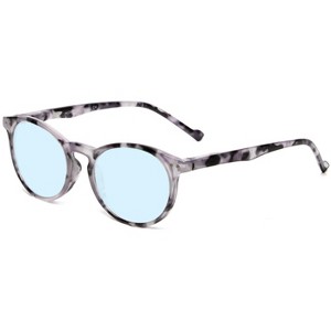 Calabria MDR8003 Designer Blue Light Eyeglasses Ladies Grey Tortoise Black 47 mm - 1 of 1
