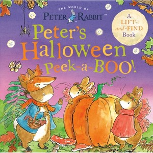 Peter's Halloween Peek-A-Boo! - (Peter Rabbit) by  Beatrix Potter (Board Book) - 1 of 1