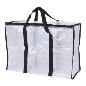 REGALWOVEN Bedroom Closet PE Foldable Clothes Storage Moving Bags 1 Pc - 1 of 4