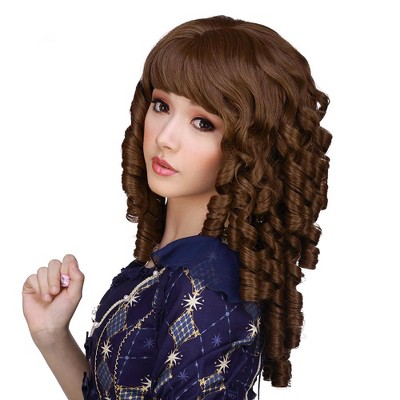 Rockstar Wigs Rockstar Wigs Ringlet Redux Chestnut Brown Cosplay Wig