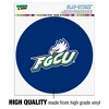 Florida Gulf Coast Primary Logo Automotive Car Window Locker Circle Bumper Sticker - 3 of 4