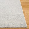 Micro-Loop MLP426 Tufted Indoor Accent Rug - Light Grey/Ivory - 3'x5'- Safavieh - image 3 of 4