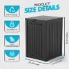 Dolonm 48 Gallon Secure Package Drop Box - Locking Lid, Anti-Theft Weatherproof Parcel Safe,for Porch Security - 2 of 4