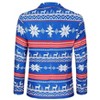 Men's Printed Blazer Casual Slim Fit One Button Sports Coat Festival Party Jacket - 3 of 4