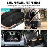 EchoSmile 4-in-1 Portable Pet Stroller - Multi-Functional Travel Companion with Shock Absorber Wheels & 180° Convertible Canopy for Dogs/Cats - 4 of 4