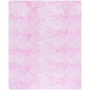 Rainbow Shag RBO100 Flatweave-Power Loomed Skid-Resistant Indoor Rugs - Safavieh - 1 of 4