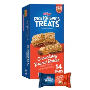 Rice Krispies Treats Chocolatey Peanut Butter Bars – 14ct - 1 of 4