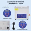 Garvee Commercial Ultrasonic Cleaner, 3.2L /6.5L/10L Professional Ultrasonic Cleaner, 240w Excellent Cleaning Machine for Watch Eyeglasses Rings - 4 of 4