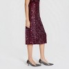 Women's Sequin Pencil Skirt - A New Day™ Burgundy - 3 of 4