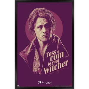 Trends International Netflix The Witcher Season 2 - Toss a Coin Framed Wall Poster Prints - 1 of 4