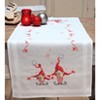 Vervaco Stamped Table Runner Cross Stitch Kit 16"X40"-Christmas Gnomes - 2 of 4