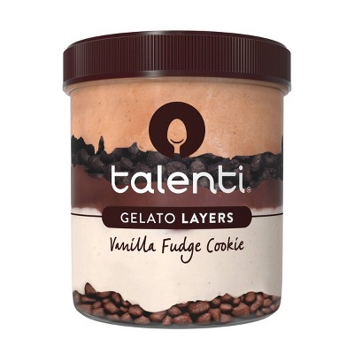 Talenti Gelato Layers Vanilla Fudge Cookie - 10.6oz