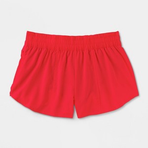 Women's Woven Mid-Rise Run Shorts 3" - All In Motion™ - 1 of 1