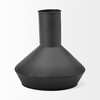 HomeRoots 8" Black Metal Decorative Jug - 4 of 4