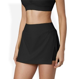 Anna-Kaci Active Women's High Waist Tennis Skirt with Smooth Stretch Fabric and Flattering Fit - 1 of 4