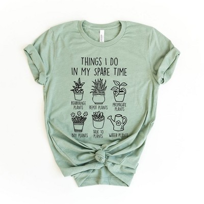 Simply Sage Market Women's Things I Do In My Spare Time Short Sleeve Graphic Tee