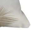 16"x16" Gale Switzer Palm Leaf Synchronicity Square Throw Pillow Gold - Deny Designs: Indoor Polyester Fill, Zipper Closure - 3 of 4